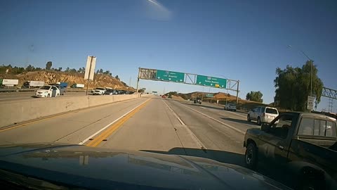 Jeep Flips After Car Enters Its Lane