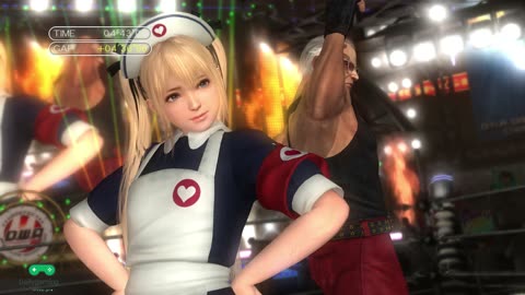 TAG BATTLE MARIE ROSE AND LEON DEAD OR ALIVE 5 GAMEPLAY