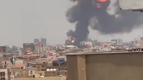 An explosion occurred on the territory of the airport in Khartoum (Sudan)