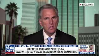 Kevin McCarthy Vows To Remove Schiff, Swalwell, and Omar From Committee Assigments