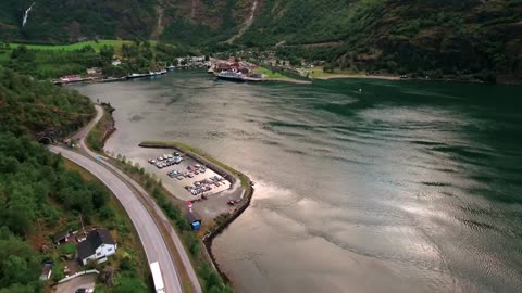 beautiful nature norway natural landscape sognefjord or sognefjorden norway flam