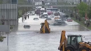 Ankara swamped by powerful flooding - again - FLOODING UNDERGROUND