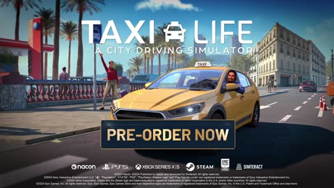 Taxi Life_ A City Driving Simulator - Official Management Gameplay Trailer