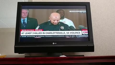 Aug 12 2017 Charlottesville 4.3 Police presser on riot