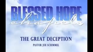 THE GREAT ''ONCE SAVED ALWAYS SAVED'' DECEPTION - PASTOR JOE SCHIMMEL