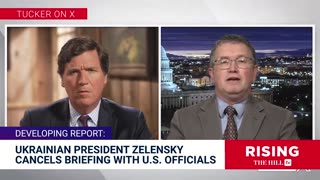 Zelensky DROPS OUT From Call With US Senators; Tucker Carlson Decries CORRUPTION in Ukraine: Rising