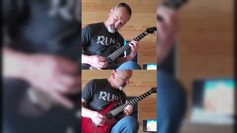 2 Minutes to Midnight riff- Iron Maiden cover #metal #ironmaiden #randomriffs