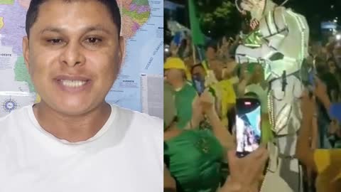 Bolsonaristas cantam hino nacional para transformers! 🤣🤣