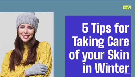 5 Tips for Taking care of your Skin in Winter | #Shorts1 | #skincare #winterskincare #skin