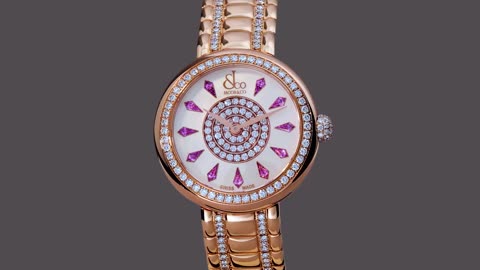 The Jacob & Co. Brilliant One Row Rose Gold Couture