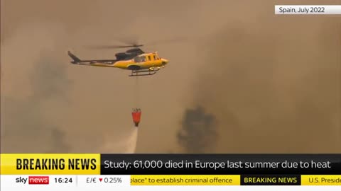 They're now trying to convince the masses that "heat" massacred 61,000 Europeans last year