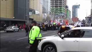 Trudeau said only a handfull of people came yesterday to meet and greet him