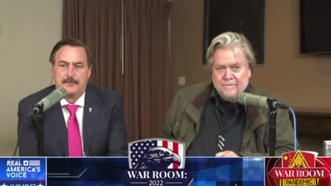 WAR ROOM STEVE BANNON MIKE LINDELL cont.