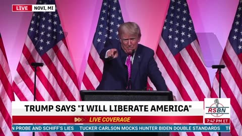 FULL SPEECH: President Trump Speech at Oakland County Republican Party Lincoln Day Dinner 6/25/23