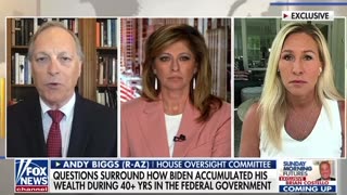 Rep. MTG Joins Maria Bartiromo to Discuss the House Oversight Investigation Into the Biden Family