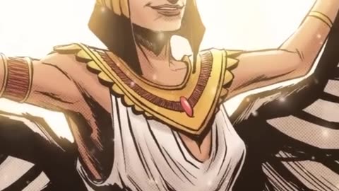 The Egyptians mythology goddess isis