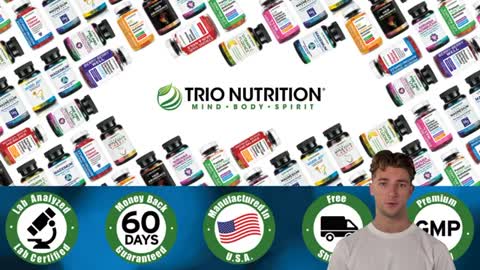 Trio Nutrition Biotin Gummies | Hair Growth Vitamins Supplements