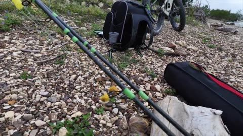 Bank Fishing for Catfish with an Ebike