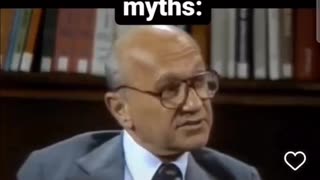 Milton Friedman destroying inflation myths