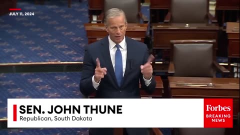 'Too Little, Too Late'- John Thune Shreds Biden's Recent Executive Action On Border Security