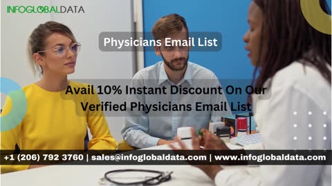 Know Why Everyone Wants This Up-To-Date Physicians Email List