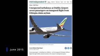 Ethiopian Airlines Timeline Ireland