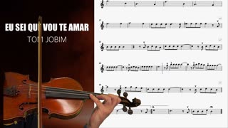 EU SEI QUE VOU TE AMAR - FREE VIOLIN - EASY PLAY ALONG