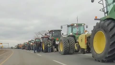 Coutts, after 18 days of blocking the US - Canada border, truckers and farmers return home. They won the battle, vaccine mandates were lifted in Alberta. Respect for them