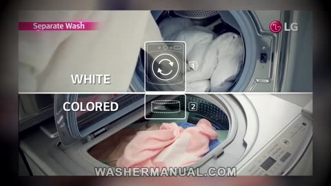 How LG TWINWash Washer Works