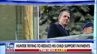 HUNTER BIDEN IS APPEARING BEFORE JUDGE FOR CHILD SUPPORT HEARING