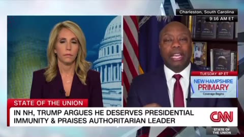 CNN Crank Gets Feisty After Sen. Tim Scott Points Out Joe Biden’s Massive Failures