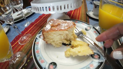 Rum Cake New Year's Day 2024 | Our New Year Breakfast | Costco Visit