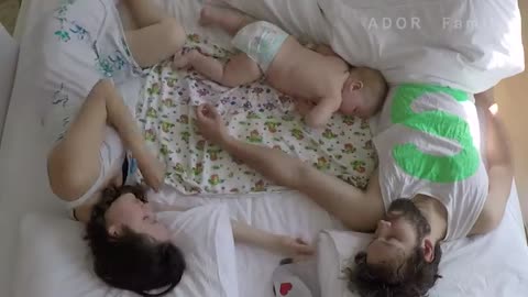 Funny baby verses parents