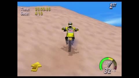 Excitebike 64 - Desert Mode (Actual N64 Capture)