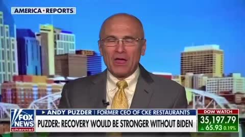 Andy Puzder Destroys Biden Regime's Economic Narrative in 20 Seconds