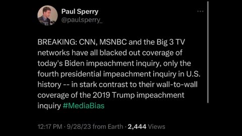 Paul Sperry - #MediaBias