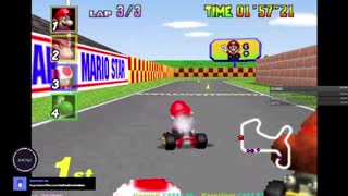 Mario Kart 64 - December 19, 2022 Gameplay