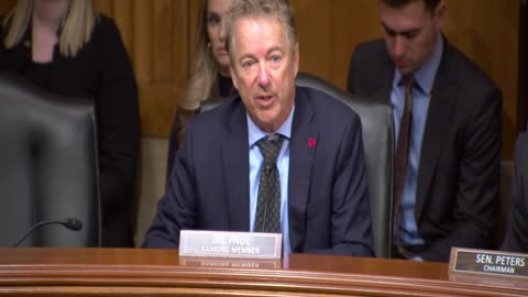 Dr. Paul Delivers Remarks at HSGAC Hearing on Medication Shortages and National Security