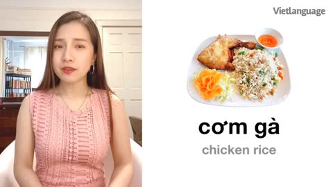 Learn Vietnamese - Food