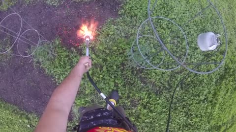 Flamethrower Weeder