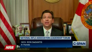 DeSantis Has POWERFUL Message To NRA Forum