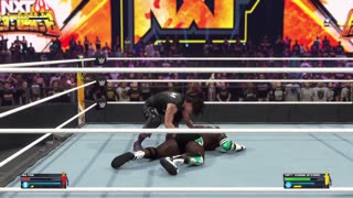 BlackMonkTheGamer - WWE 2K24: Oba Femi VS Dirty Dom