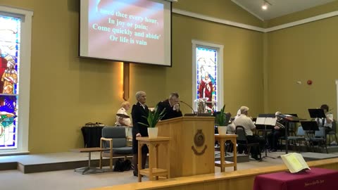 September 17, 2023 Service at the Georgina Community Church of the Salvation Army