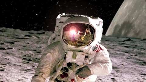 NASA on the Moon