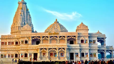 India biggest radhe krishna temple
