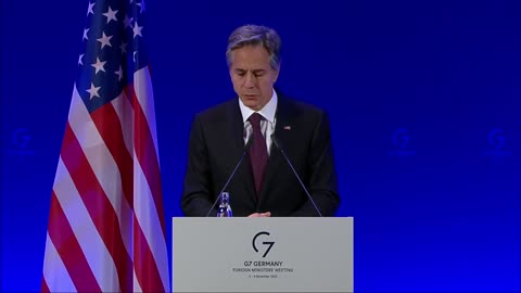 Secretary. Blinken's press availability in Munster, Germany