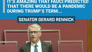 Senator Gerard Rennick: Gain Of Function - Fauci predicted a pandemic - 23.3.24