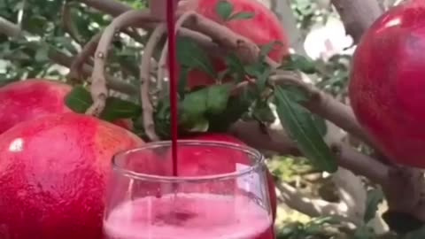 Pomegranate juice asmr 🥤😋🤤