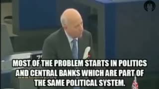 Bank - Politician Flips Out Exposes Central Bank Scam