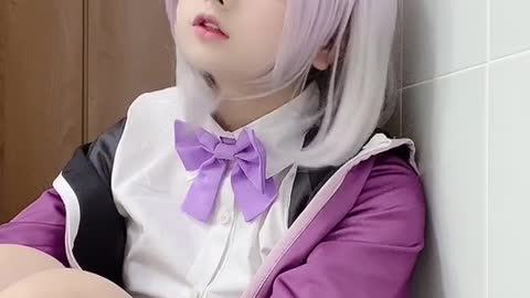 Don't always think to look at my smelly feet [ cute cosplay ]